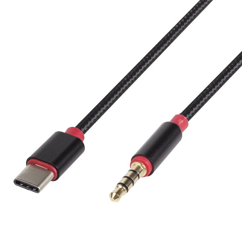 AUX-кабель USB 3.1 Type-C (male)-AUX 3,5 мм (male) 1 м REXANT