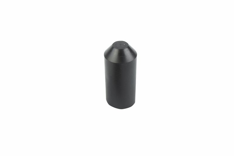 Термоусаживаемый колпак, (капа) 74,0/31,0 мм черный REXANT