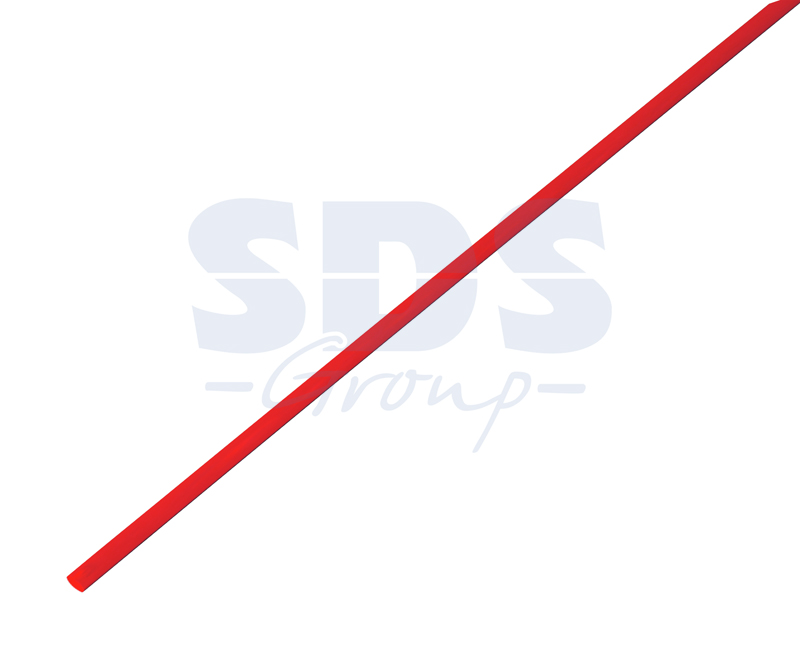Термоусаживаемая трубка REXANT 6,0/3,0 мм, красная (бухта 100 м)