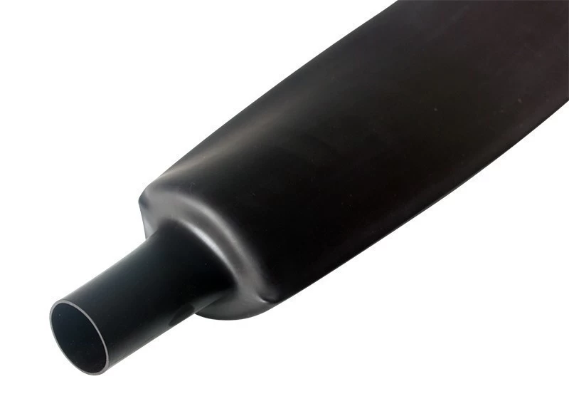 Трубка термоусаживаемая ТУТ нг 80,0/40,0мм, черная, упаковка 10 шт. по 1м REXANT