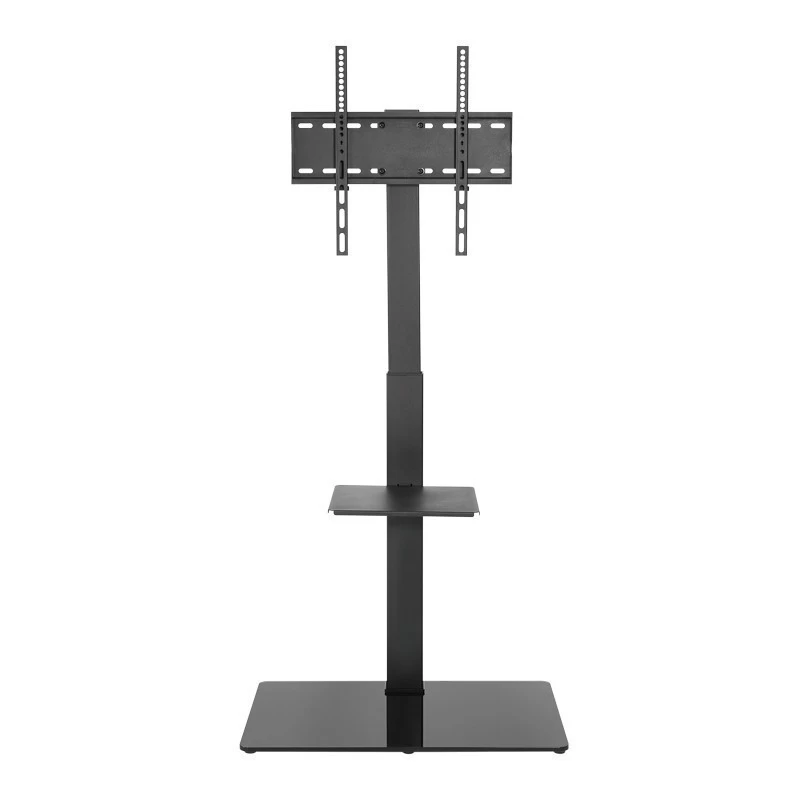 Напольная стойка с кронштейном для телевизора 32"-55", с дополнительной полкой для медиаоборудования, серия PROFI REXANT