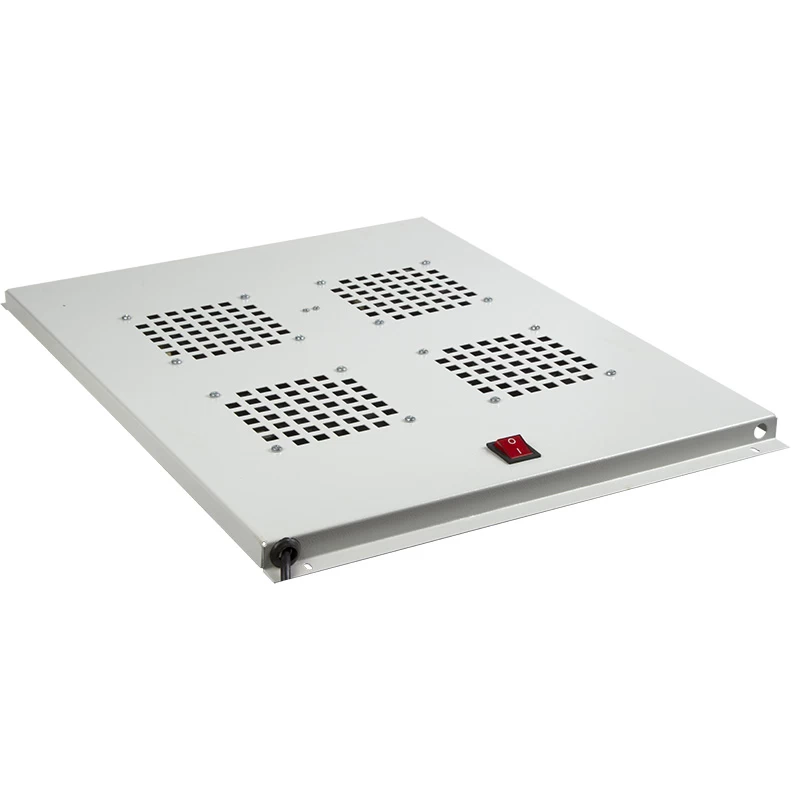 Модуль вентиляторный потолочный с 4-мя вентиляторами, без термостата, для шкафов серии Standart с глубиной 800мм REXANT
