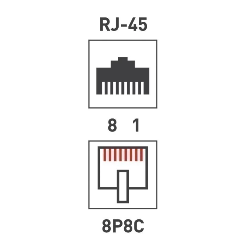 Переходник сетевой LAN, гнездо 8Р8С (RJ-45) - гнездо 8Р8С (RJ-45) REXANT