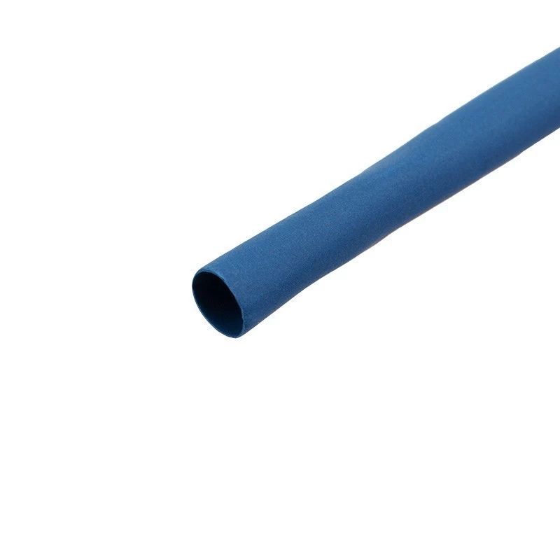 Трубка термоусаживаемая ТУТ нг 3,0/1,5мм, синяя, ролик 2,44м REXANT