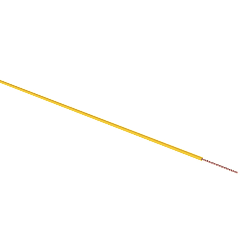Провод ПГВА 1х1.00 мм², желтый, бухта 100м REXANT
