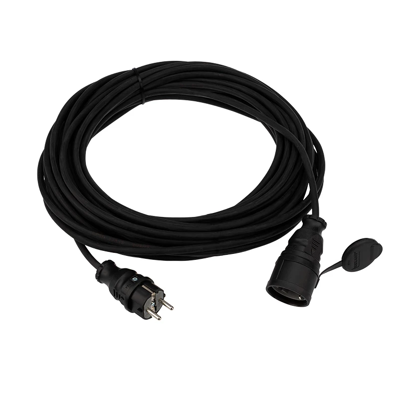 Удлинитель-шнур КГ 3х1,5, 30м, морозостойкий, с/з, 16А, 3500Вт, IP44 (Сделано в России) REXANT