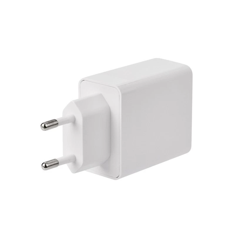Сетевое зарядное устройство для iPhone/iPad REXANT Type-C + USB 3.0 с Quick charge, белое