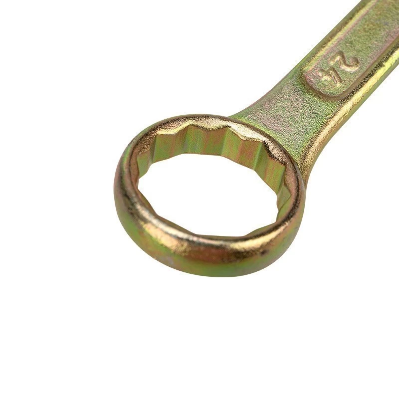 Ключ комбинированный 24мм, желтый цинк REXANT