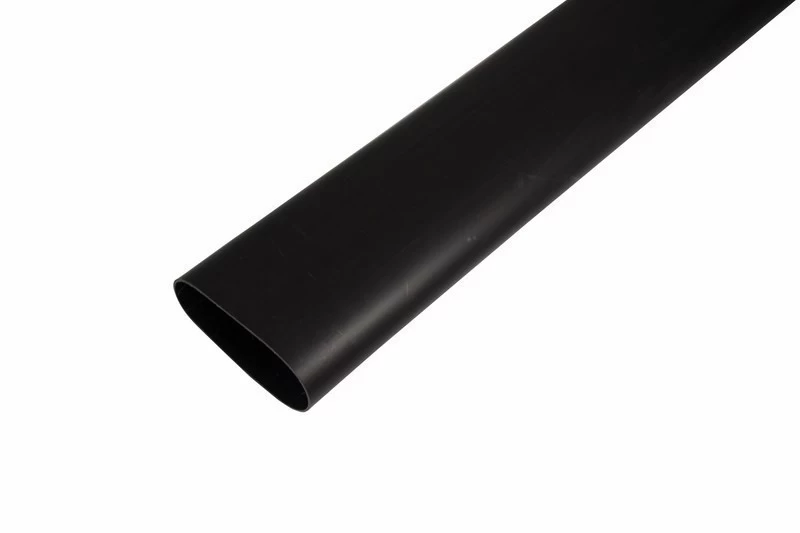 Трубка термоусаживаемая СТТК (3-4:1) среднестенная клеевая 75,0/22,0мм, черная, упаковка 2 шт. по 1м REXANT