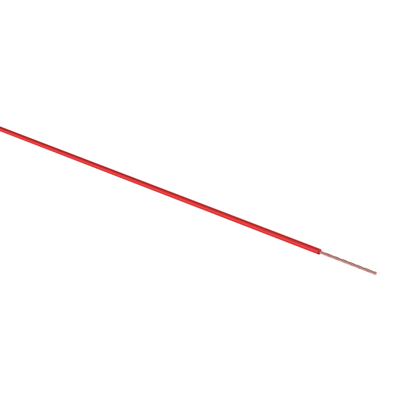 Провод ПГВА 1х0.50 мм², красный, бухта 100м REXANT