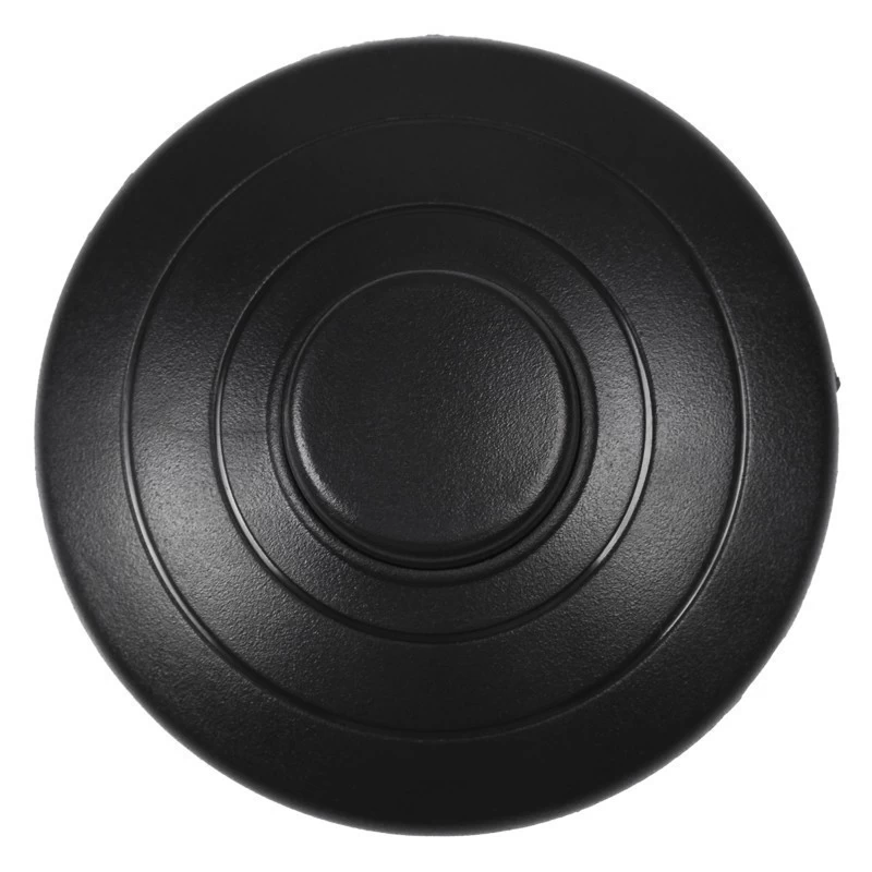Выключатель-кнопка 250V 2А ON-OFF черный (напольный - для лампы) REXANT