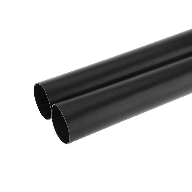 Трубка термоусаживаемая СТТК (6:1) клеевая 33,0/5,5мм, черная, упаковка 2 шт. по 1м REXANT