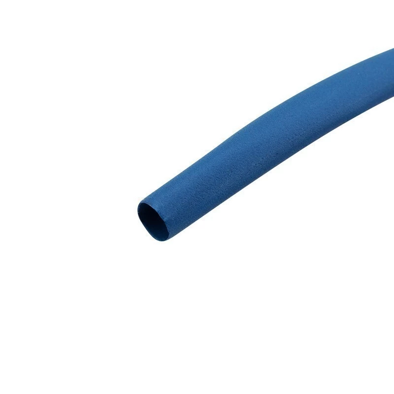 Трубка термоусаживаемая ТУТ нг 4,0/2,0мм, синяя, ролик 2,44м REXANT